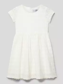 Мини-платье с цветочным узором Happy Girls, экрю