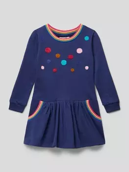 Мини-платье с карманами Happy Girls, темно-синий