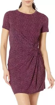 Мини-платье с короткими рукавами Giraffe MICHAEL Michael Kors, цвет Cerise