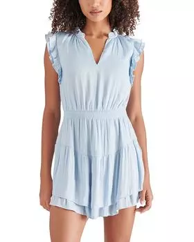 Мини-платье с короткими рукавами Prairie Dreams STEVE MADDEN, синий