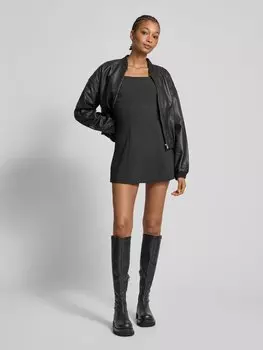 Мини-платье с квадратным вырезом WEEKDAY