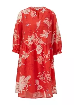 Мини платье s.Oliver BLACK LABEL Dress, красный