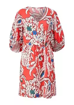 Мини платье s.Oliver Dress, цвет lobster