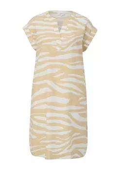 Мини платье s.Oliver Dress, кэмел