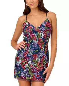 Мини-платье с пайетками Liv Foster, цвет Red