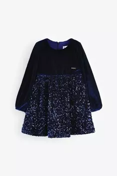 Мини платье с пайетками Nicole Miller, фиолетовый