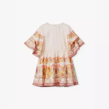Мини-Платье с принтом Angie, 9-13 лет Reiss, розовый