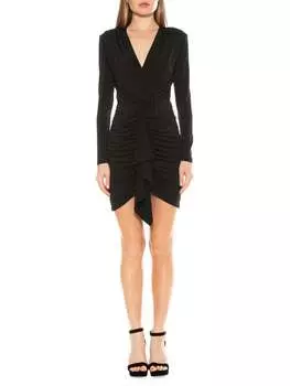 Мини-платье с рюшами Alexia Admor Black