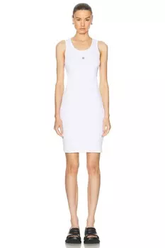 Мини-платье с топом на бретелях Givenchy, белый