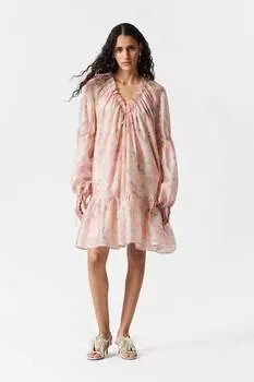 Мини-Платье с воланами & Other Stories, мультиколор