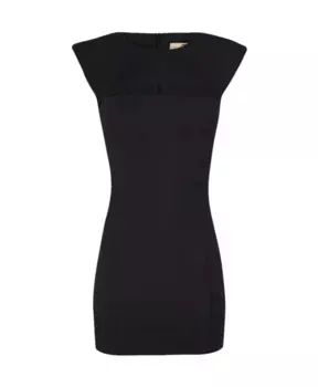 Мини Платье с вырезом Aniye By, черный