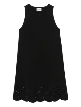 Мини-платье с вырезом Claudie Pierlot, черный
