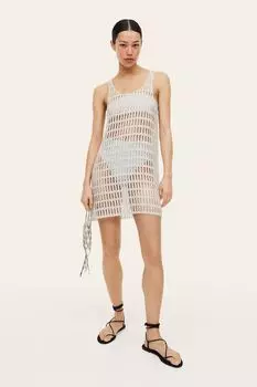 Мини-платье с вышивкой H&M