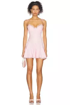 Мини-платье Salma Majorelle, baby pink