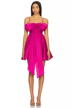 Мини-платье Scarlett Aje, magenta