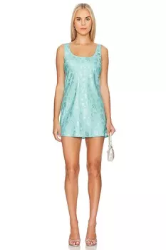 Мини-Платье serenade Show Me Your Mumu, цвет aquamarine shell