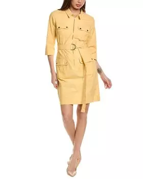 Мини-платье Шарагано Sharagano, желтый