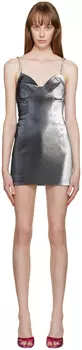 Мини-платье Silver Pyramid Cup AREA