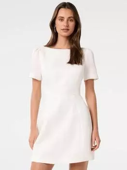 Мини-платье simone с бантом на спине Forever New, цвет Bleached Bone