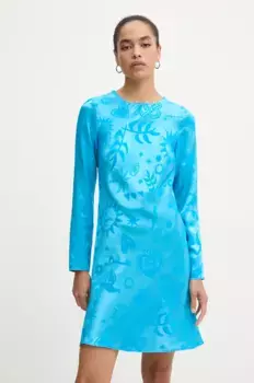 Мини-платье Сохо Never Fully Dressed, синий