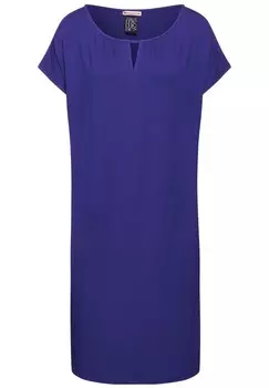 Мини платье STREET ONE Dress, коабльтовый синий