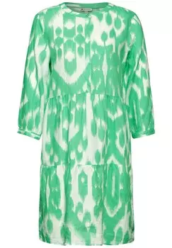Мини платье STREET ONE Dress, зеленый