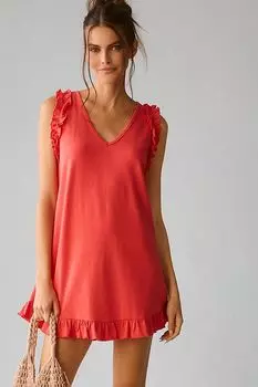 Мини-платье Sundays Shawn, светло-красный