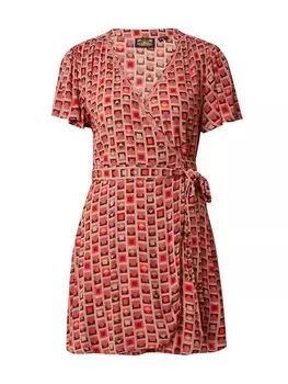 Мини платье Superdry Dress, цвет rose/dark pink