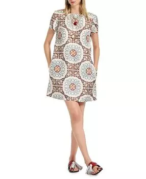 Мини-платье Swing Dress La DoubleJ, коричневый/бежевый