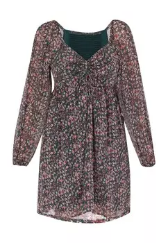 Мини платье swirly Dress, изумрудный