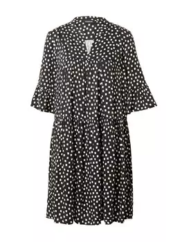 Мини платье TAIFUN Dress Gewebe, черный