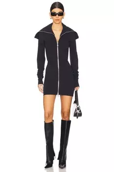 Мини-платье The Attico, blue