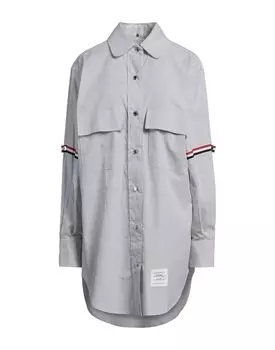 Мини-платье Thom Browne, серый
