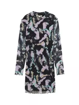 Мини платье TOM TAILOR DENIM Dress, разноцветный