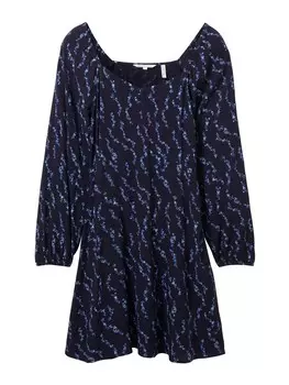 Мини платье TOM TAILOR DENIM Dress, цвет blue/navy/light blue