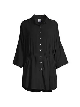 Мини-платье-туника Pacifica L*Space, черный