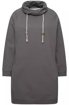 Мини платье Ulla Popken Dress, графитовый