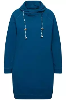 Мини платье Ulla Popken Dress, темно-синий