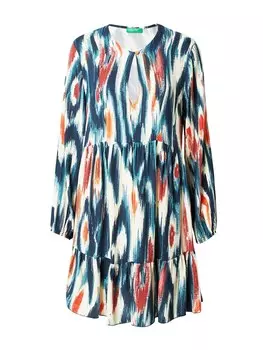 Мини платье UNITED COLORS OF BENETTON Dress, разноцветный