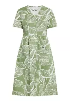 Мини платье Usha Dress, зеленый