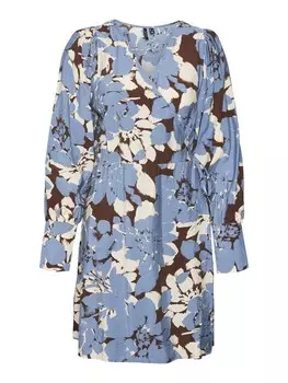 Мини платье VERO MODA Dress BRITA BERTA, синий