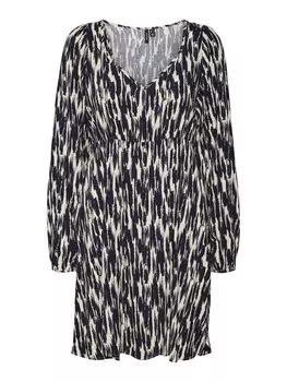 Мини платье VERO MODA Dress EASY JOY, бежевый