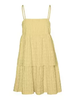 Мини платье VERO MODA Dress LOVE, желтый