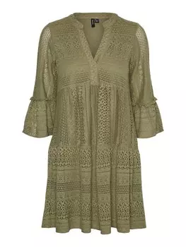 Мини платье VERO MODA Dress, оливковый