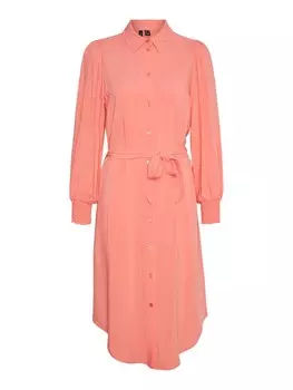 Мини платье VERO MODA Dress SARA, цвет coral