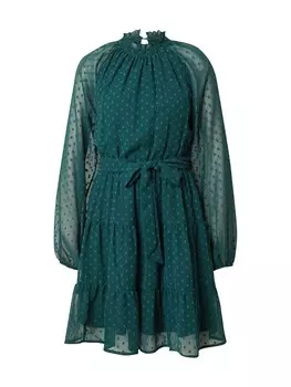 Мини платье VERO MODA Dress VMLIZA, изумрудный