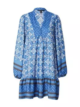 Мини платье VERO MODA Dress VMRYA, цвет blue/royal blue