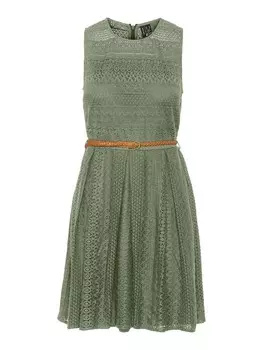 Мини платье VERO MODA Dress, зеленый