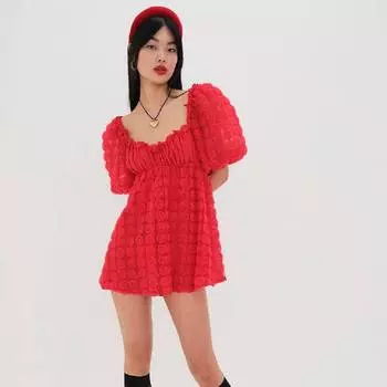 Мини платье Victoria's Secret For Love & Lemon Hannah, красный