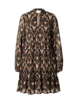 Мини платье VILA Dress, коричневый